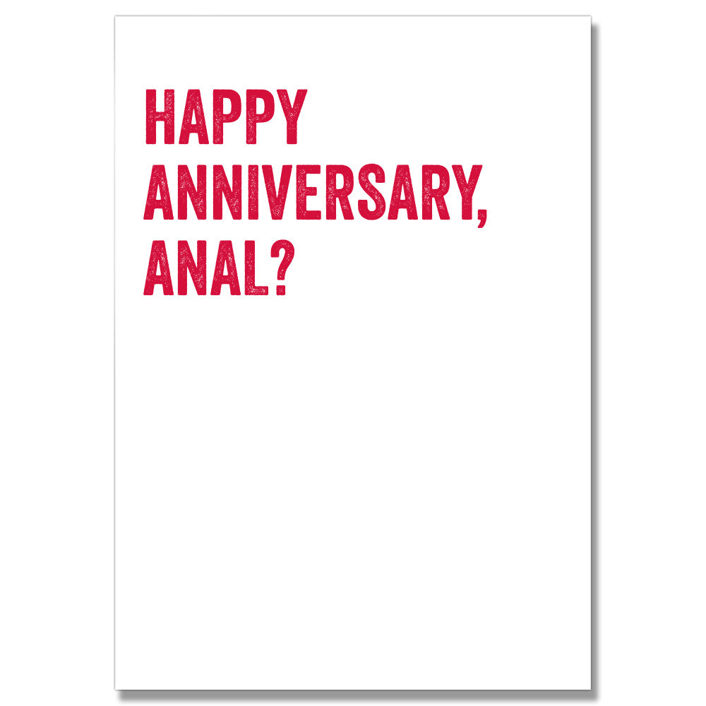 Anal? Anniversary Card PACK OF 6 #1 image